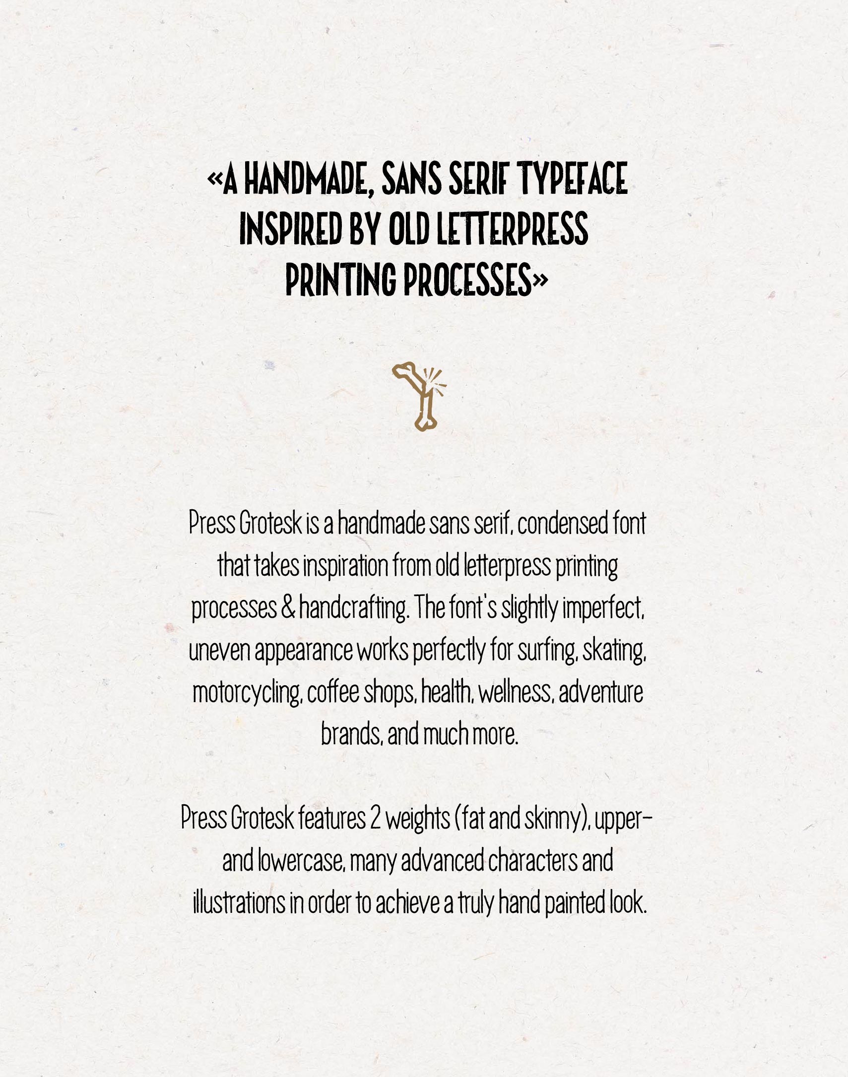 Press Grotesk Font